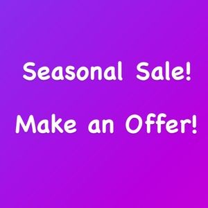 SEASONAL Closet clean out SALE!